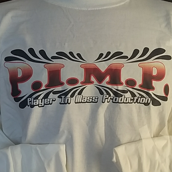 PIMP TEE {Player In Mass Production more at  tsnsweats.com - Picture 4 of 6